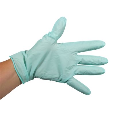 ALOETOUCH NITRILE GLOVES MEDIUM