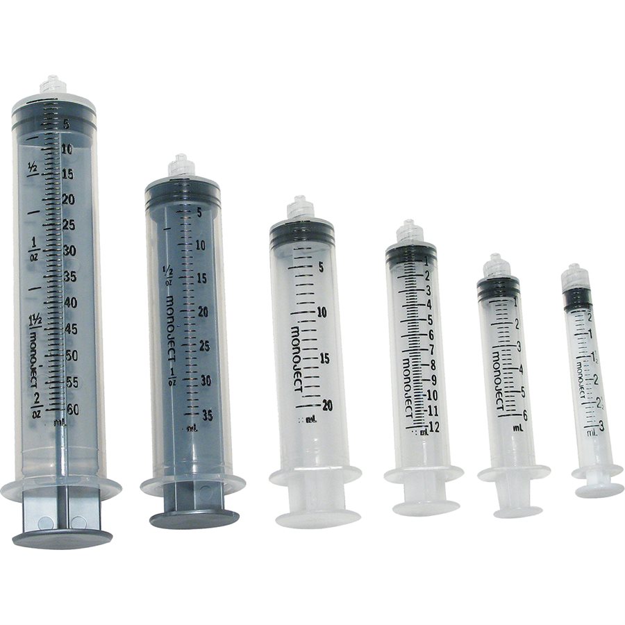 Disposable Syringe 3 Ml Monoject 